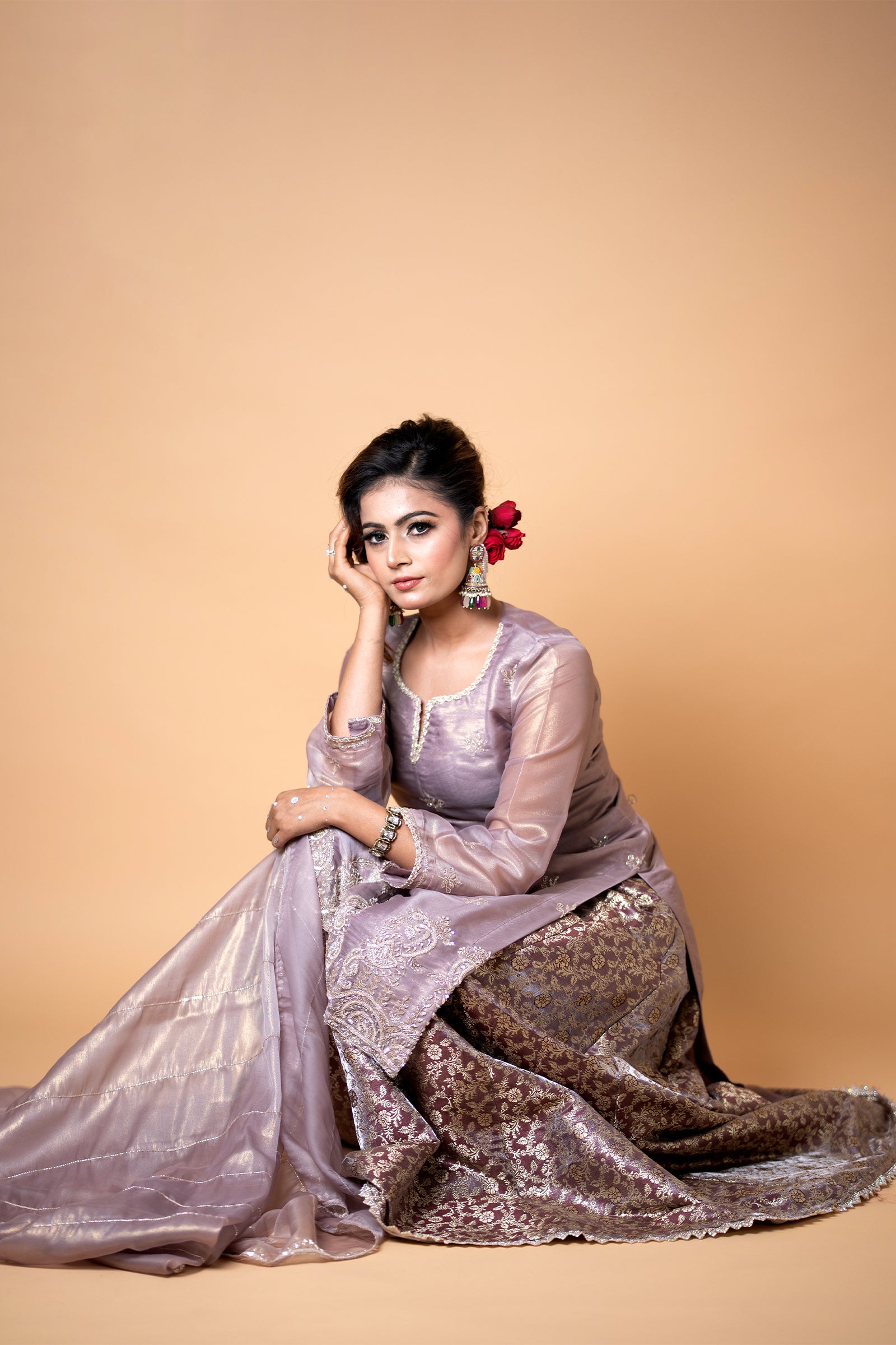 LavenderOrganzaKurtaShararaSet_0006