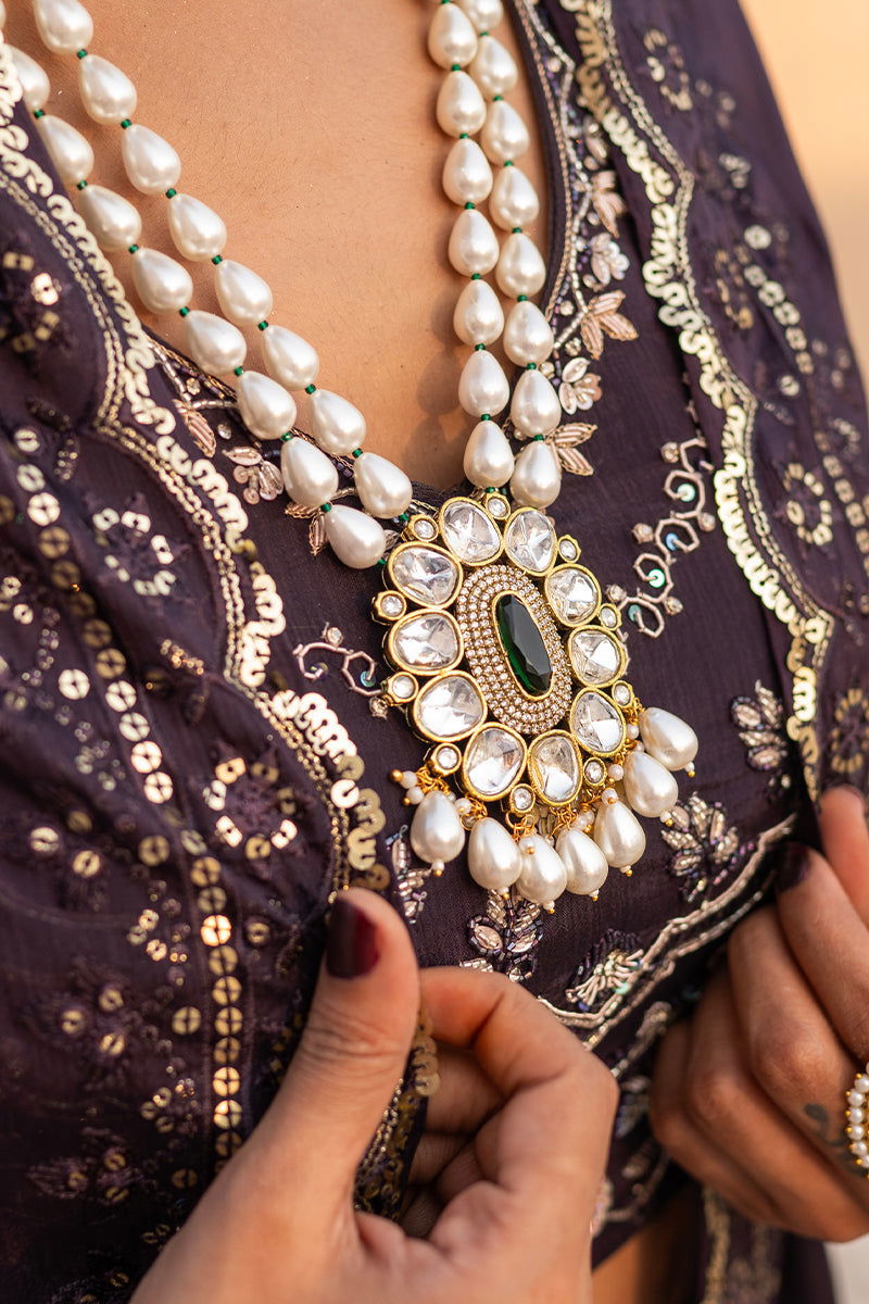 Multi-Color Pastel Lehenga Skirt with Zardosi Crop Top and Embroidered Dupatta - Mayrake.in