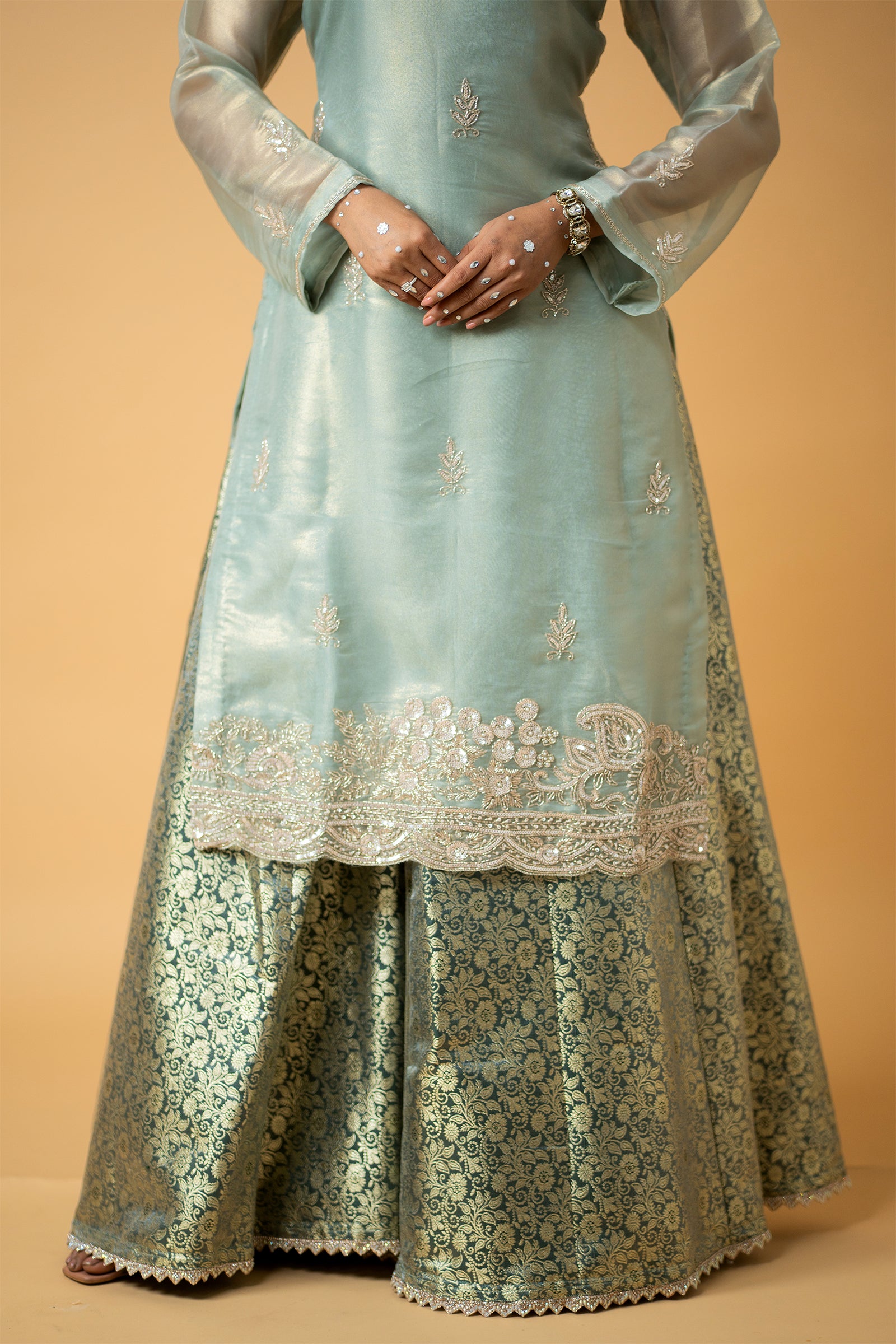 Sea_Green_Organza_Kurta_Sharara_Set__0007