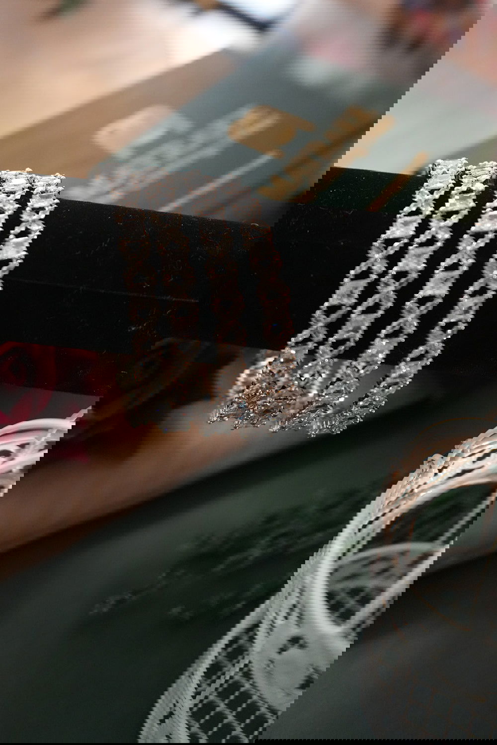 Sparkling American Diamond Jewellery Bangles Set with Shimmering Stones - Mayrake.in