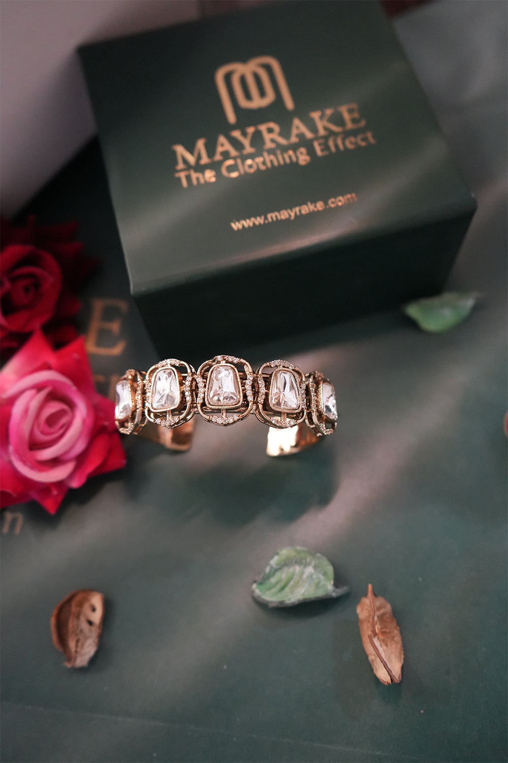 Zarkin White Stone AD Bracelet – Designer Jewellery Piece